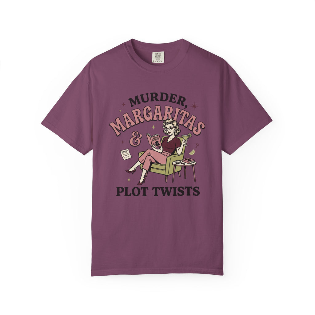 Murder, Margaritas & Plot Twists T-Shirt