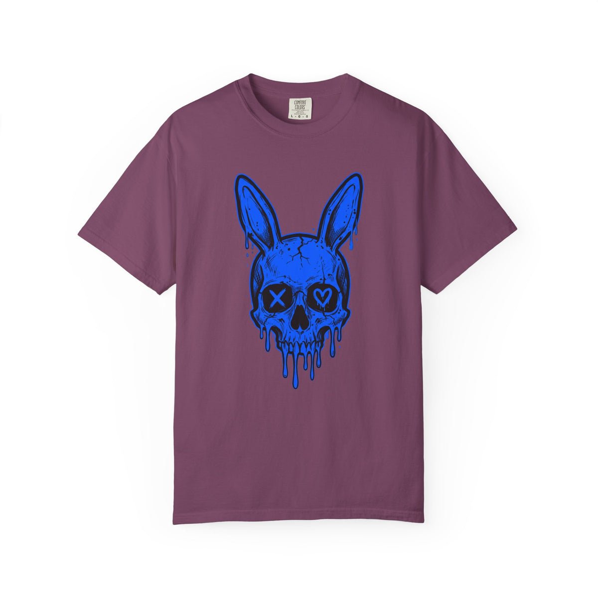 Blue Bunny Skull T-Shirt