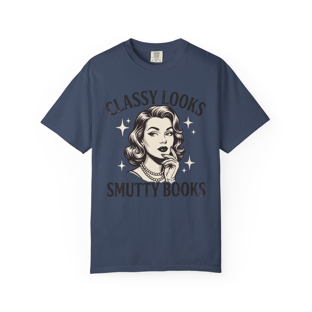 Classy Looks Smutty Books T-Shirt
