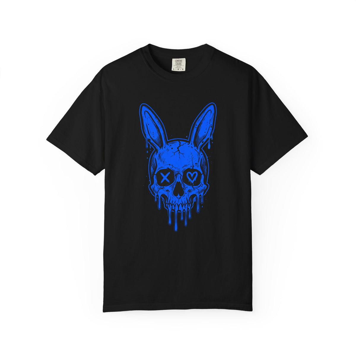 Blue Bunny Skull T-Shirt