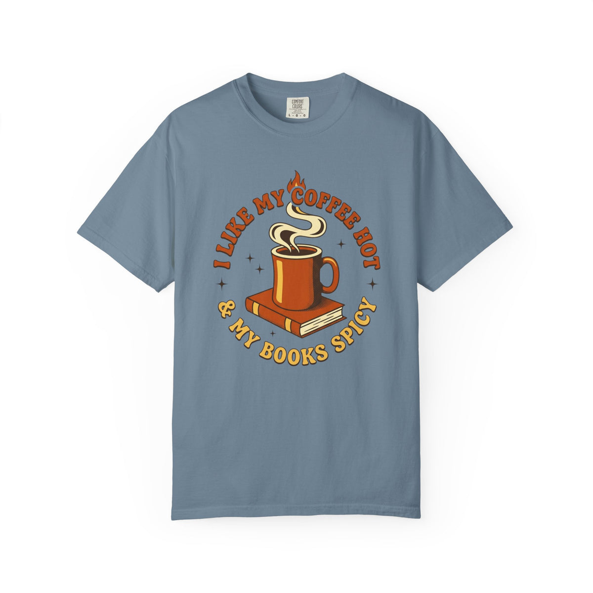 Coffee Hot & Books Spicy T-Shirt