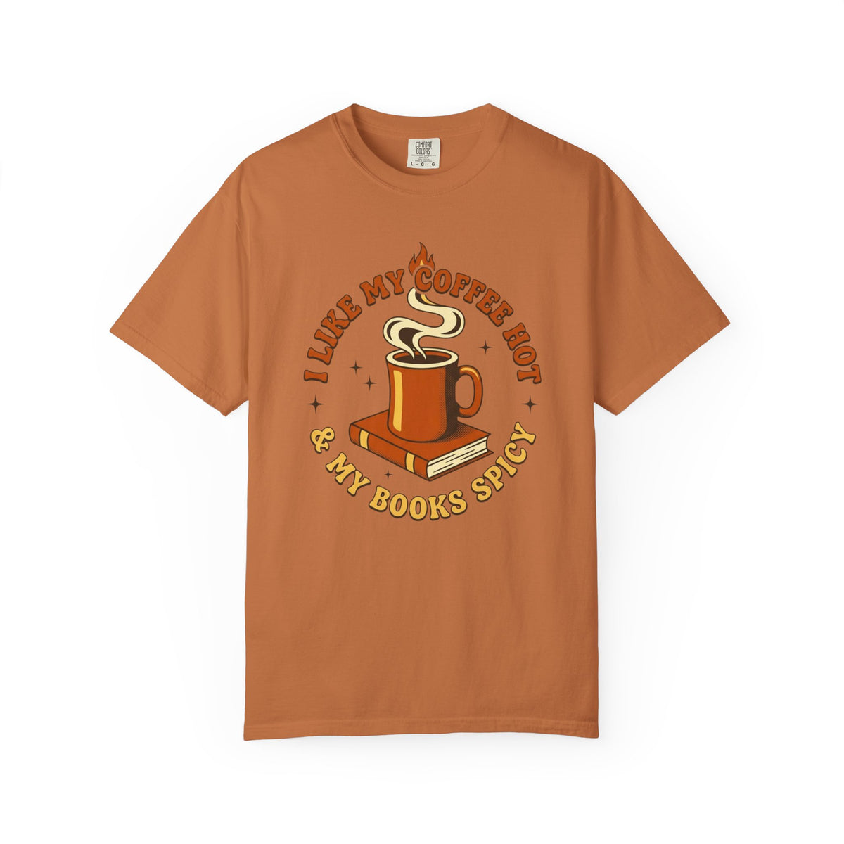 Coffee Hot & Books Spicy T-Shirt