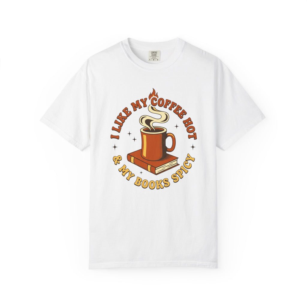 Coffee Hot & Books Spicy T-Shirt