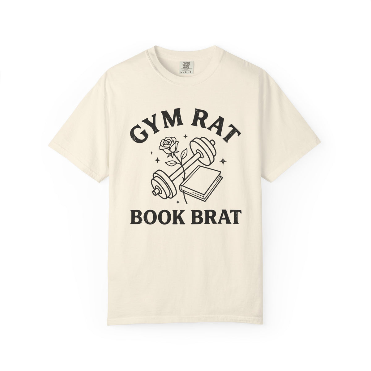 Gym Rat Book Brat T-Shirt