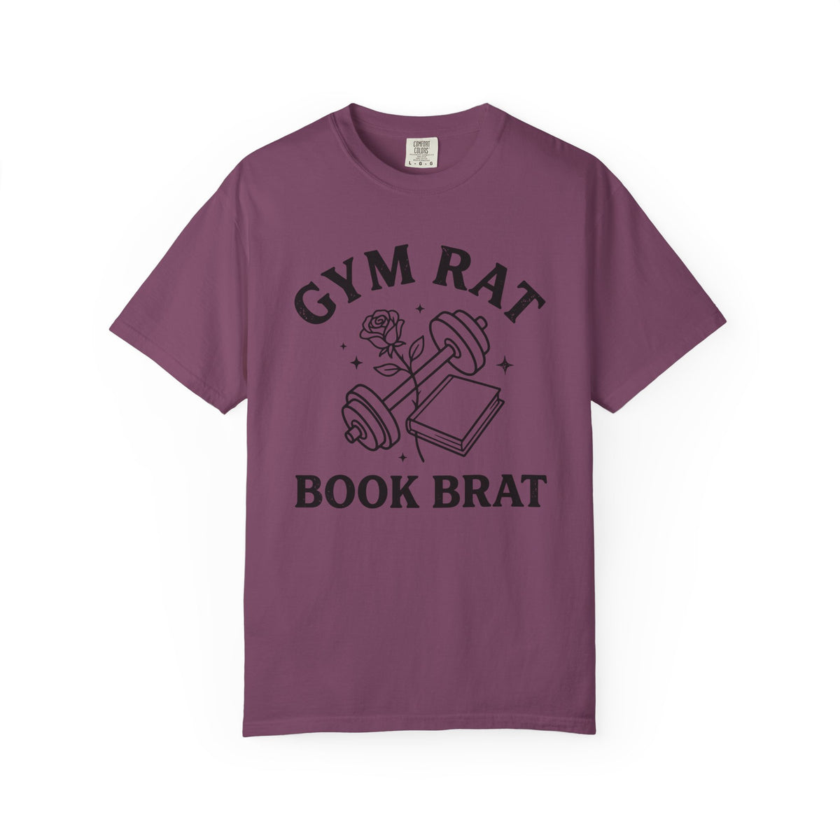 Gym Rat Book Brat T-Shirt