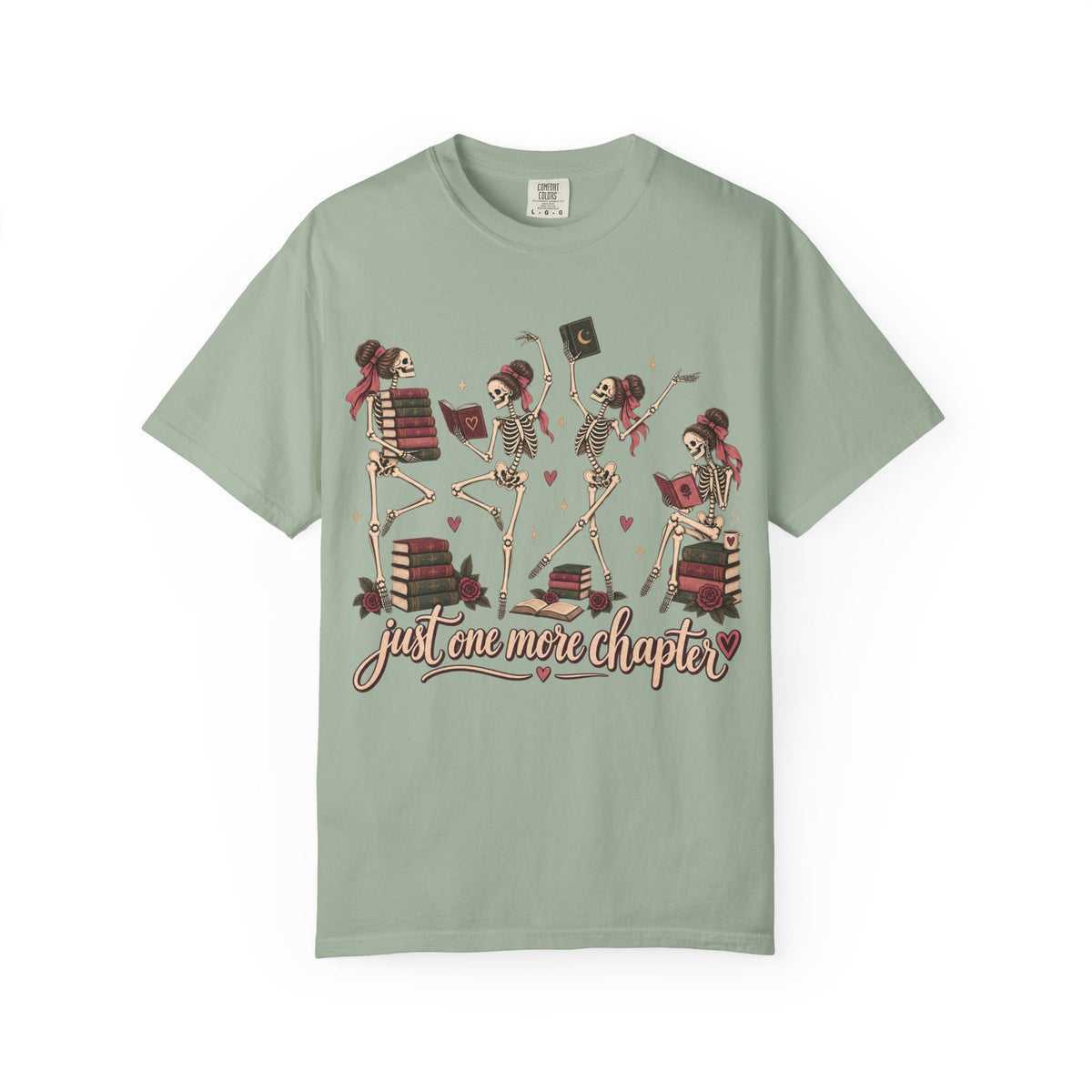 Just One More Chapter Dancing Skeletons T-Shirt