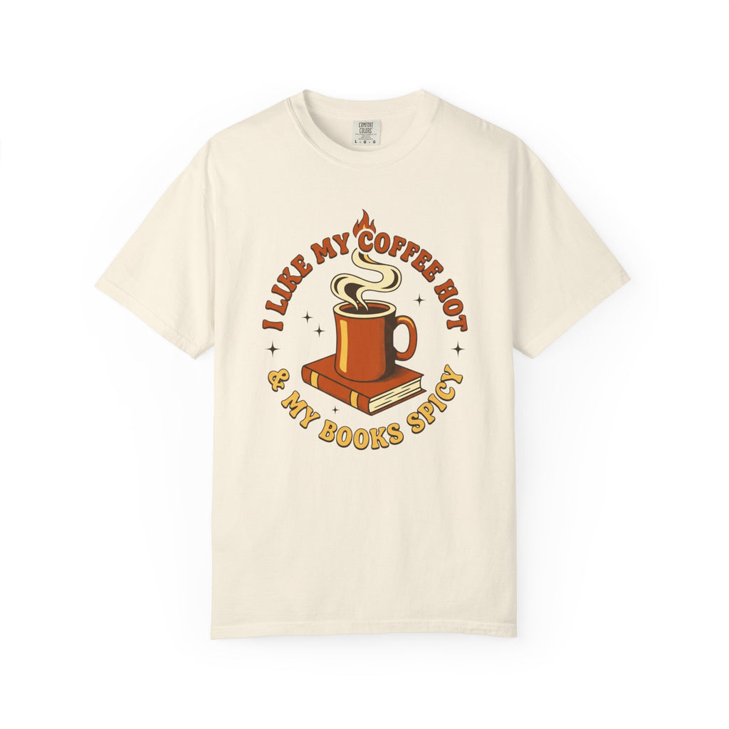 Coffee Hot & Books Spicy T-Shirt