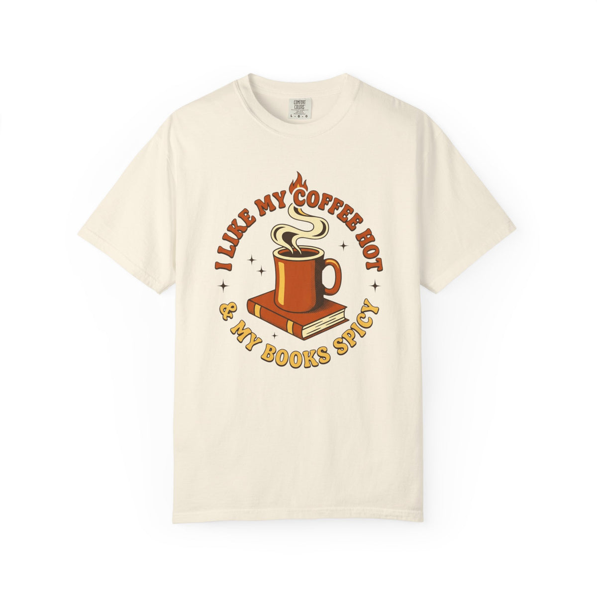 Coffee Hot & Books Spicy T-Shirt