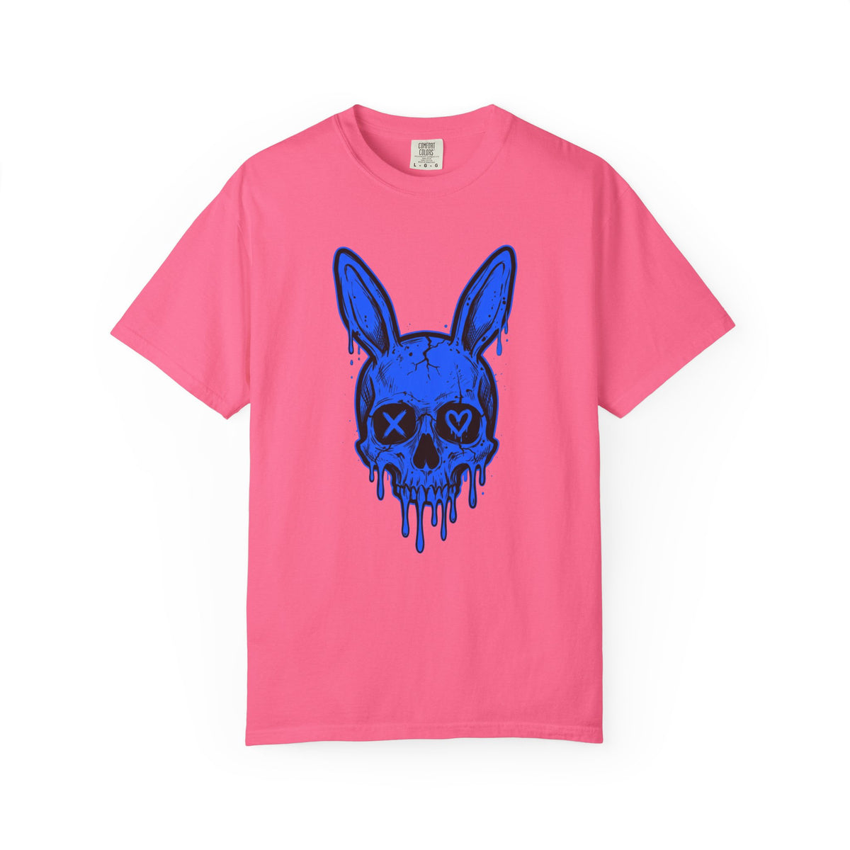 Blue Bunny Skull T-Shirt