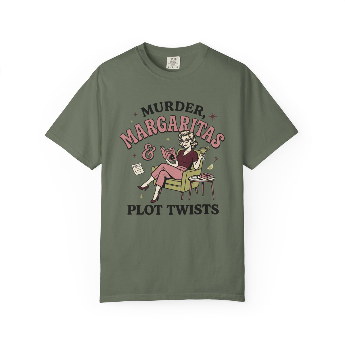 Murder, Margaritas & Plot Twists T-Shirt