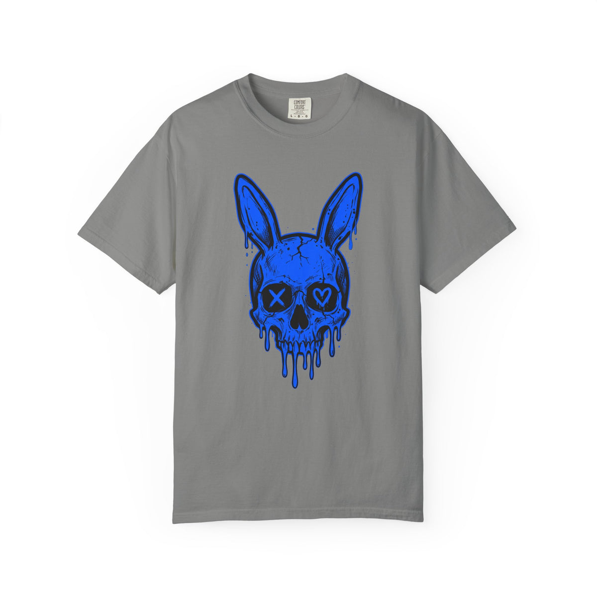 Blue Bunny Skull T-Shirt