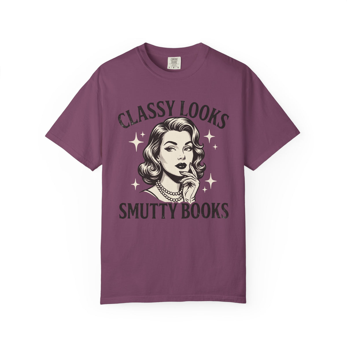 Classy Looks Smutty Books T-Shirt