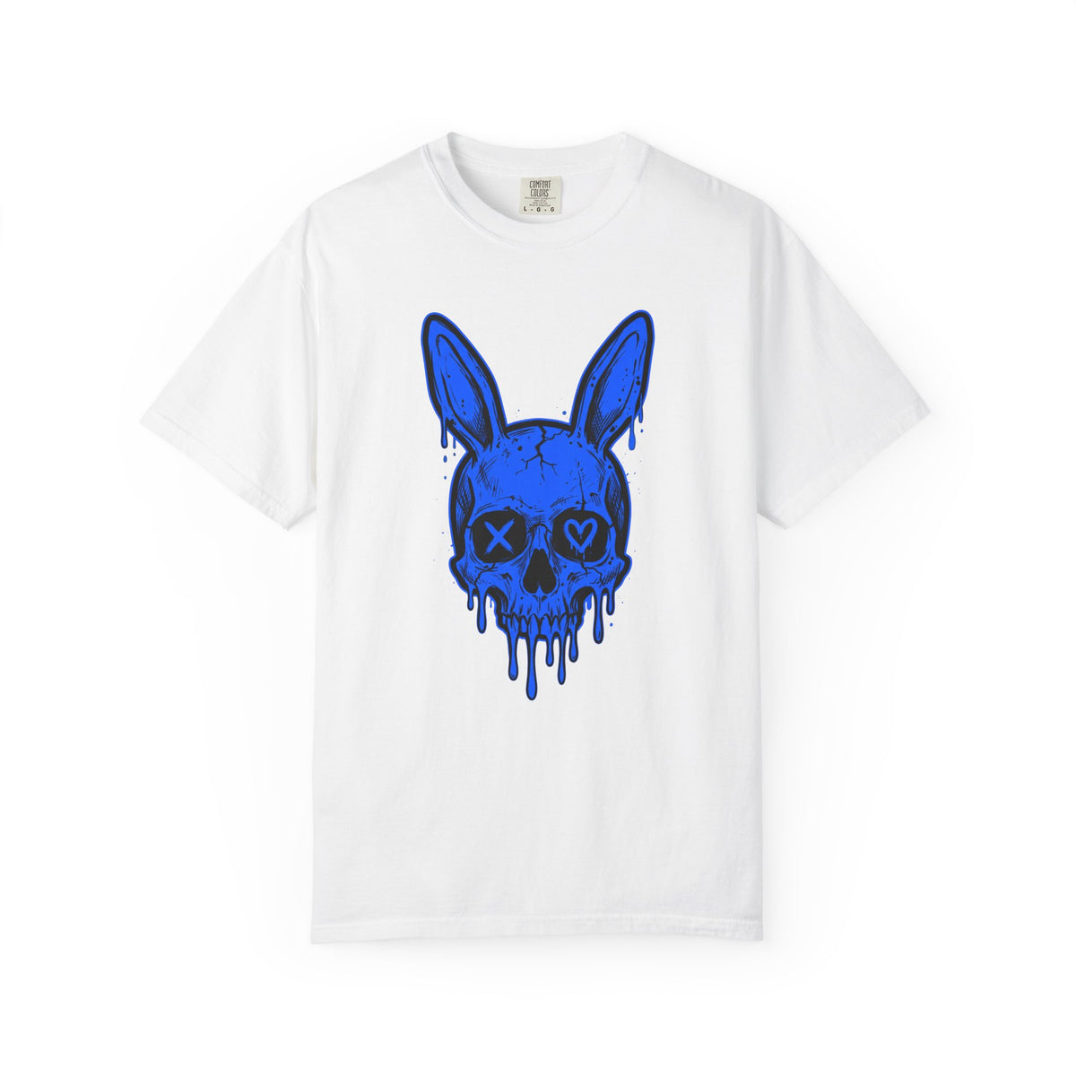 Blue Bunny Skull T-Shirt