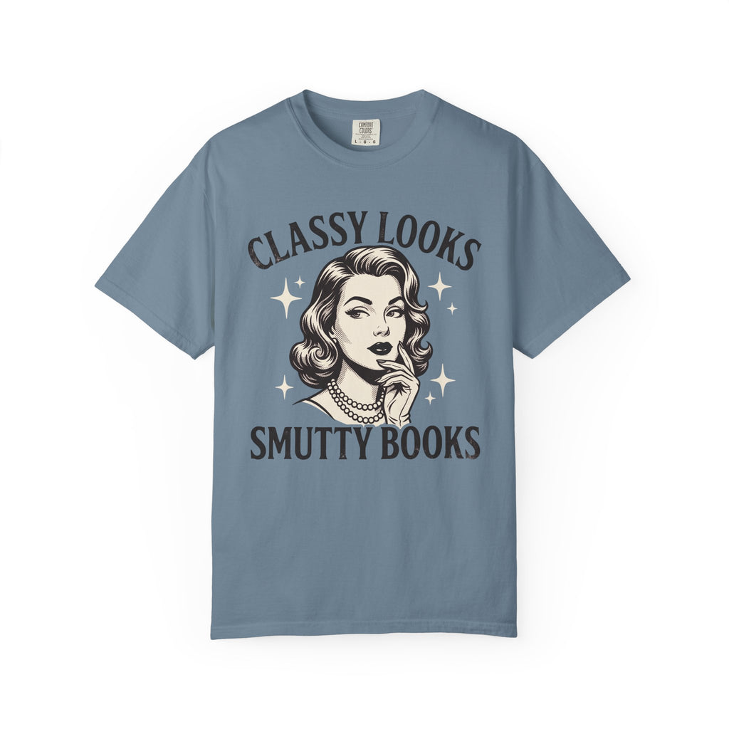 Classy Looks Smutty Books T-Shirt