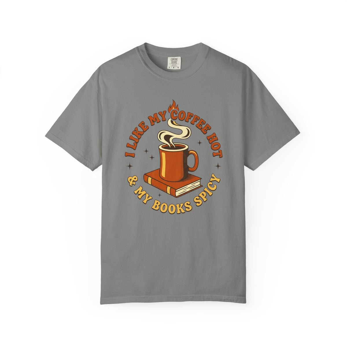 Coffee Hot & Books Spicy T-Shirt