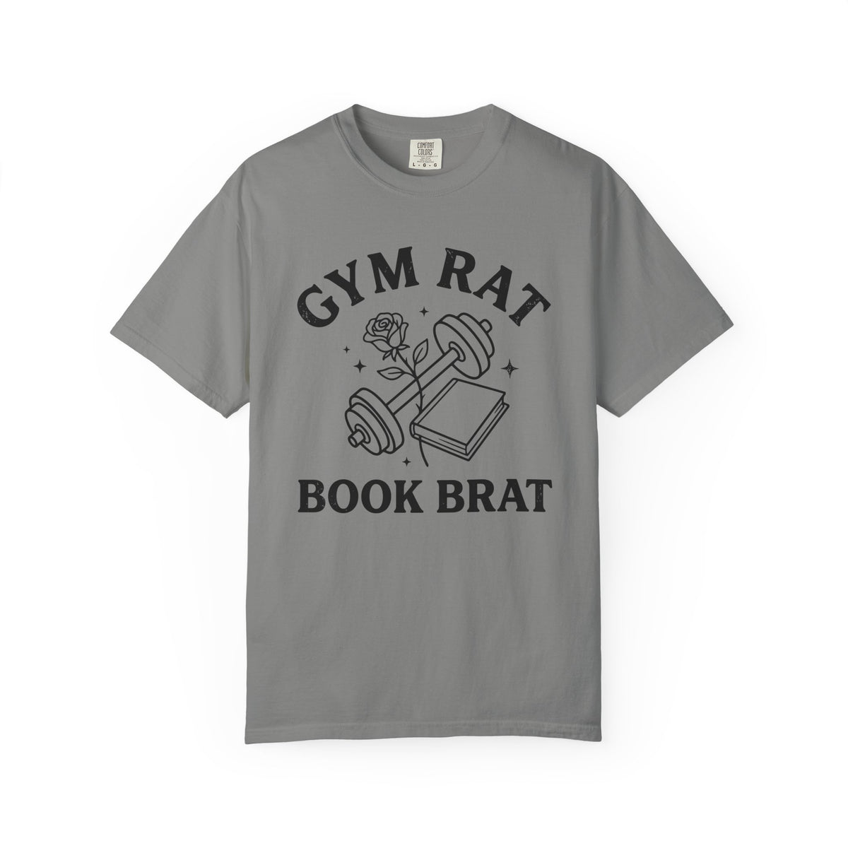 Gym Rat Book Brat T-Shirt