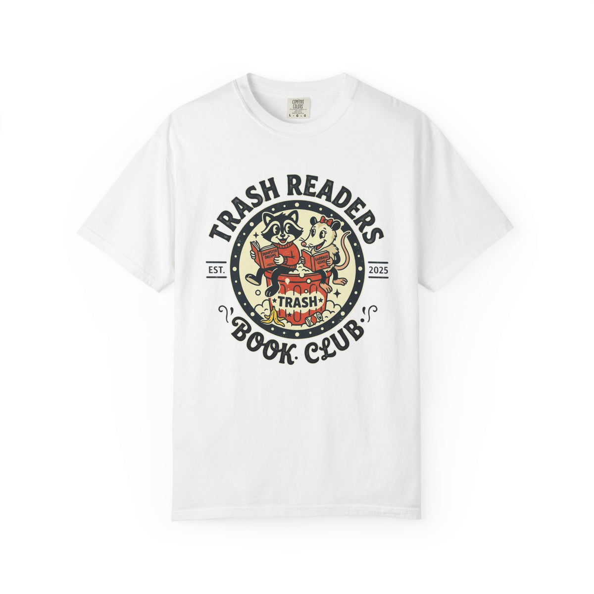 Trash Reader Raccoon and Opossum T-Shirt