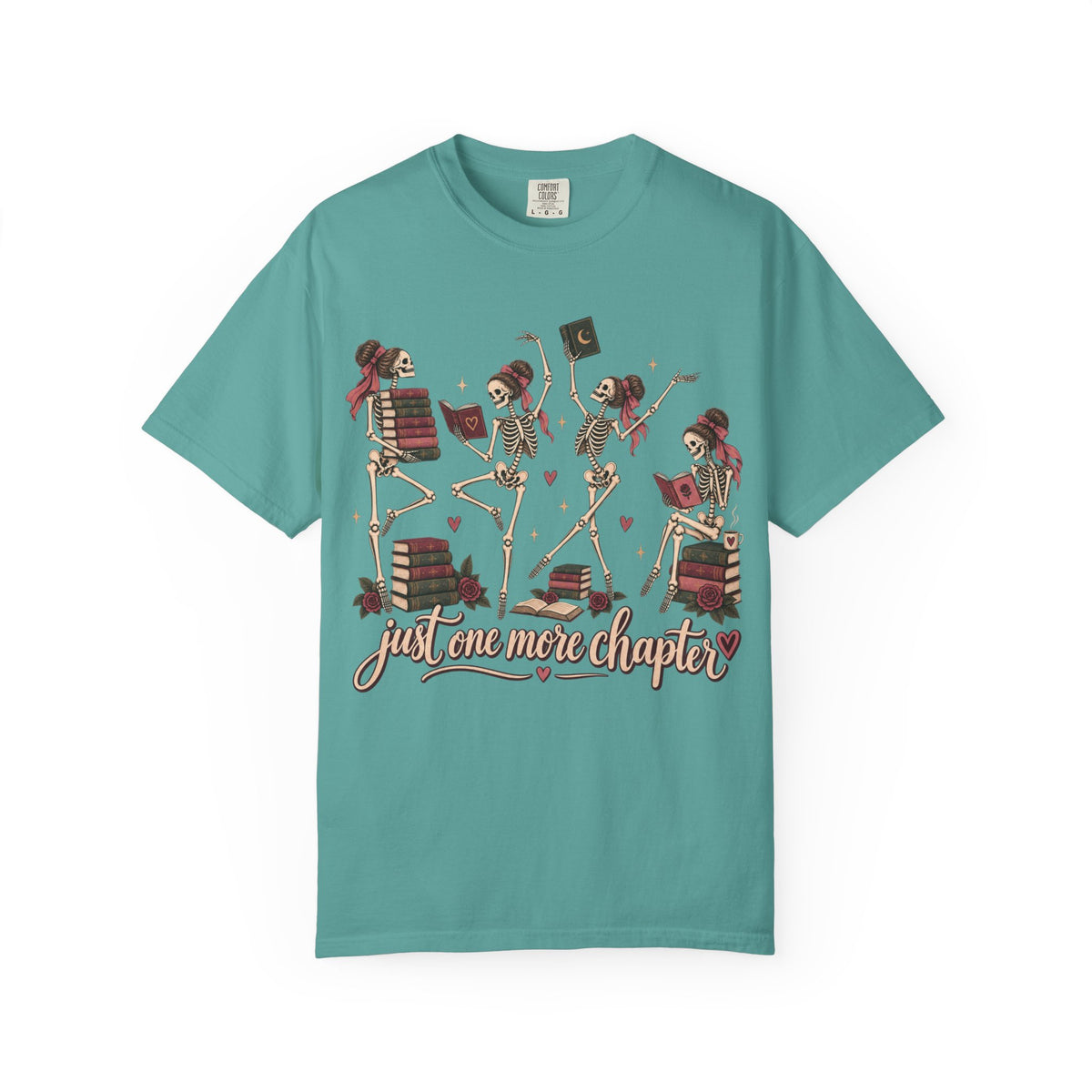 Just One More Chapter Dancing Skeletons T-Shirt