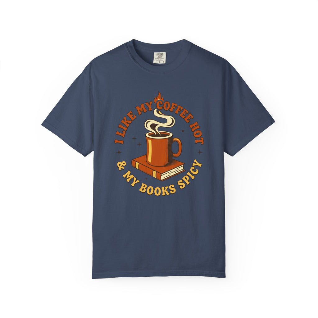 Coffee Hot & Books Spicy T-Shirt