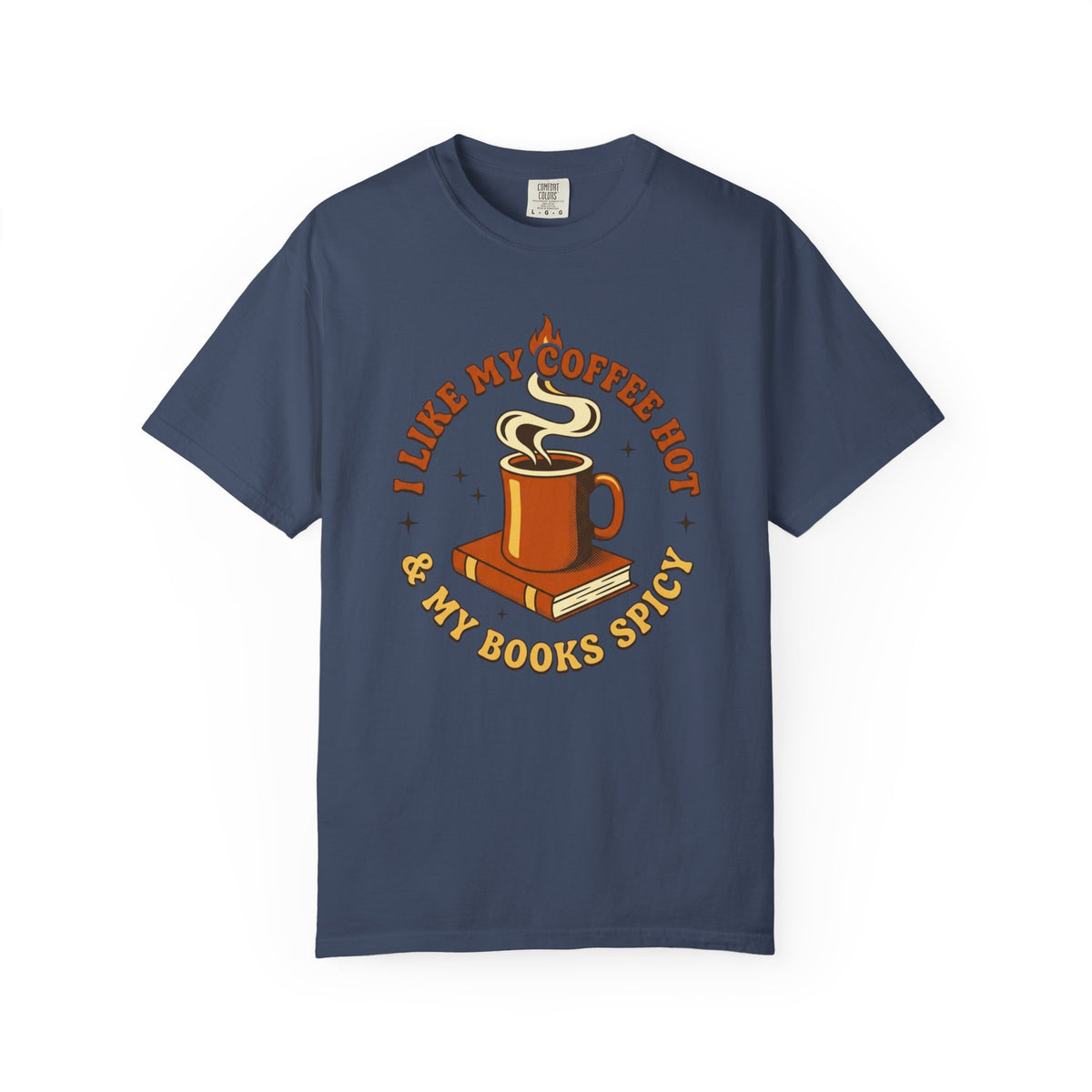 Coffee Hot & Books Spicy T-Shirt